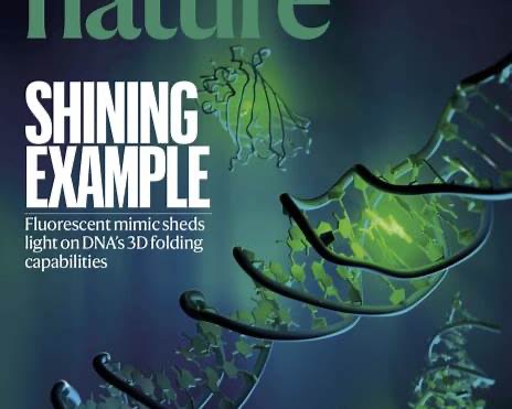 Cover of the scientific journal Nature